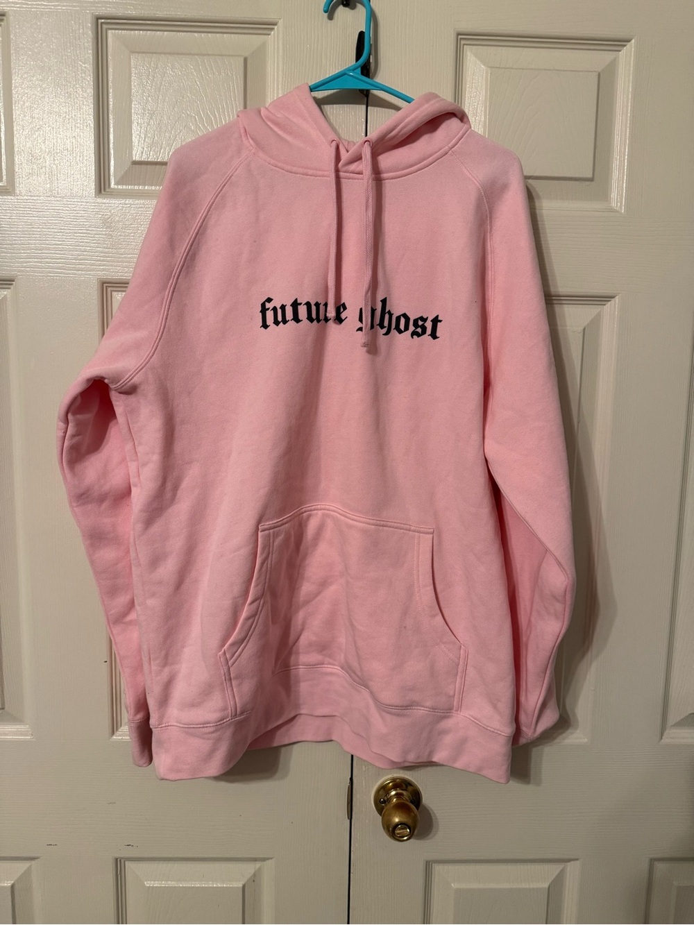 Future Ghost Pink Pullover Hoodie